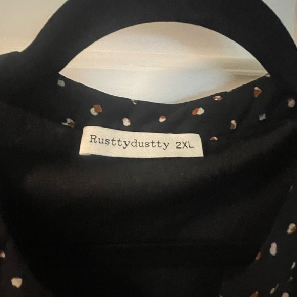 Rusttydustty Black Maxi Dress - Picture 2 of 7